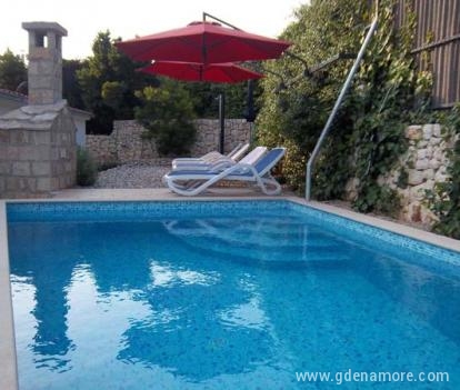 Appartement à Makarska avec piscine, logement privé à Makarska, Croatie