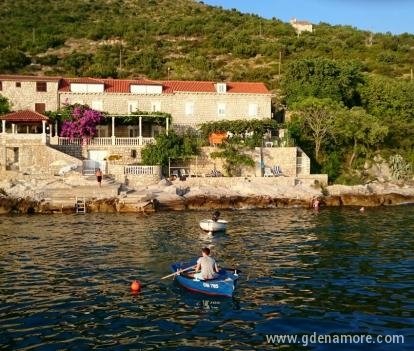 Monolocale con una spiaggia privata, alloggi privati a Dubrovnik, Croazia