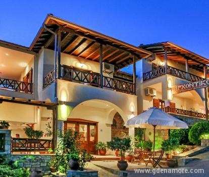 Хотел Архонтико, частни квартири в града Ammoiliani, Гърция