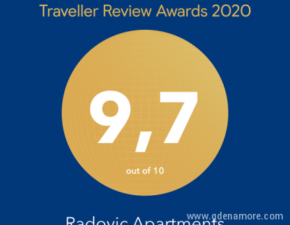 Apartmani Radovic Risan, privatni smeštaj u mestu Risan, Crna Gora - Traveller Review Award 