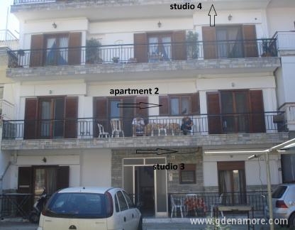 Anastasia apartment 2 & studios 3 and 4, Anastasia studios number 3&4, private accommodation in city Stavros, Greece