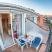 Apartamentos "Lucas", Habitación Doble con vistas al mar №7, alojamiento privado en Budva, Montenegro - Balkon