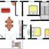 Διαμερίσματα Μίλκα, Apartman B 4+2, ενοικιαζόμενα δωμάτια στο μέρος Vodice, Croatia - tlocrt