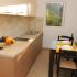 Hera apartmanok, Egy hálószobás apartman erkéllyel, Magán szállás a községben Donji Stoliv, Montenegró - Kuhinja