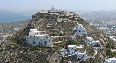 Kastro Milos, zasebne nastanitve v mestu Milos Island, Grčija