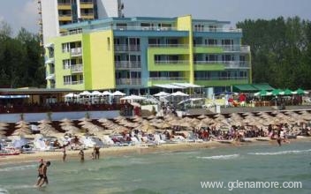 Hotel na plaži u novom dijelu Nessebar, Magán szállás a községben Nesebar, Bulgária