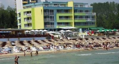 Hotel na plaži u novom dijelu Nessebar, Magán szállás a községben Nesebar, Bulgária