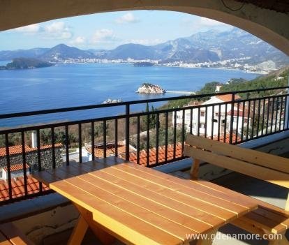 Villa ANLAVE e appartamenti ANLAVE, alloggi privati a Sveti Stefan, Montenegro