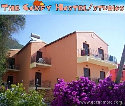 Comfy hostel/studios, частни квартири в града Corfu, Гърция