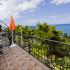 Tara apartments, Privatunterkunft im Ort Sutomore, Montenegro - Terasa trokrevetnog apartmana