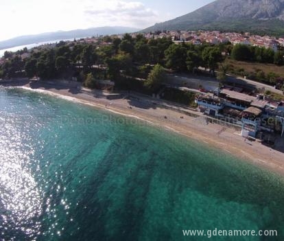 Apartment sea view near the beach, private accommodation in city Orebić, Croatia