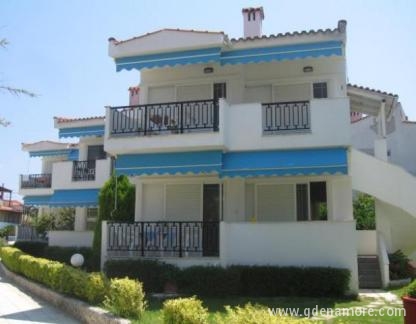 Апартаменти Ирис, частни квартири в града Fourka, Гърция