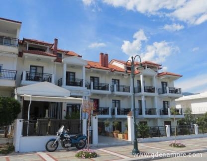 Makedos Hotel, частни квартири в града Nea Vrasna, Гърция