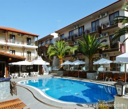 Hotel Simeon, zasebne nastanitve v mestu Metamorfosi, Grčija