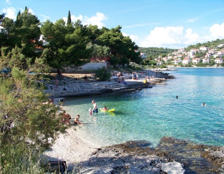 Plaža 50 m od kuće