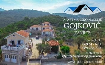 Asentamiento de apartamentos Gojković, alojamiento privado en Zanjice, Montenegro