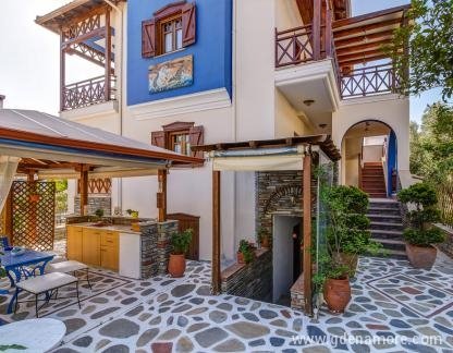 Хотел Нириидес, частни квартири в града Ammoiliani, Гърция - niriides-hotel-ammouliani-athos-1