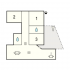 Diana 1, privatni smeštaj u mestu Crikvenica, Hrvatska - ckc258_floorplan_01