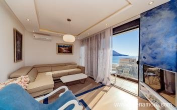Новая квартира Lujo, 50 м от пляжа, Частный сектор жилья Бечичи, Черногория
