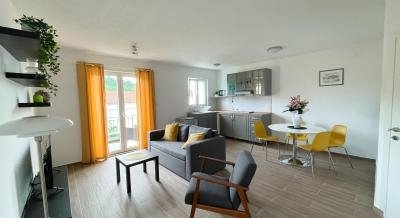 Andante žuti apartman, Частный сектор жилья Петровац, Черногория