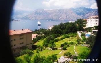 Vista di Cattaro, alloggi privati a Kotor, Montenegro