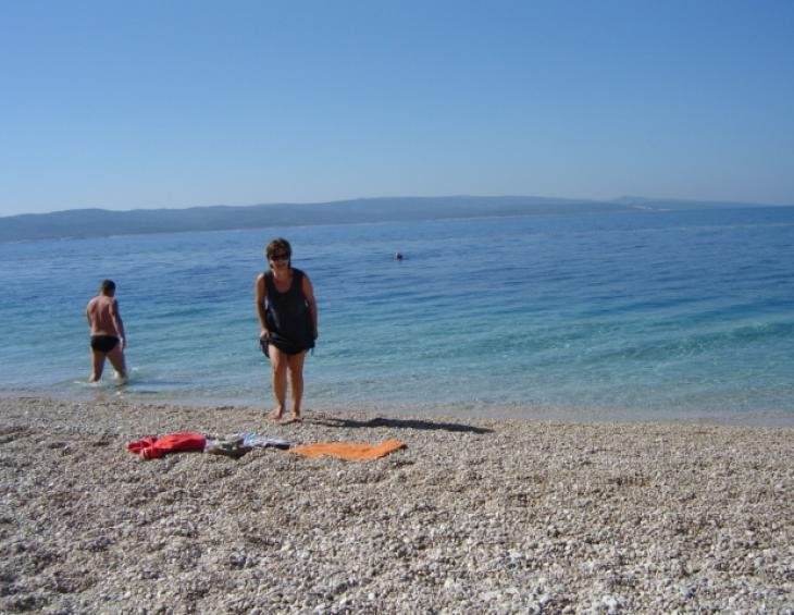 Marina na plaži