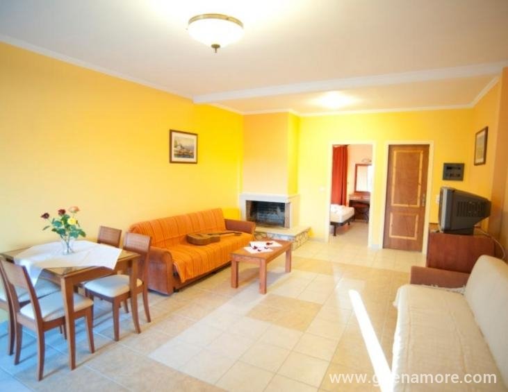 living room of family apartment