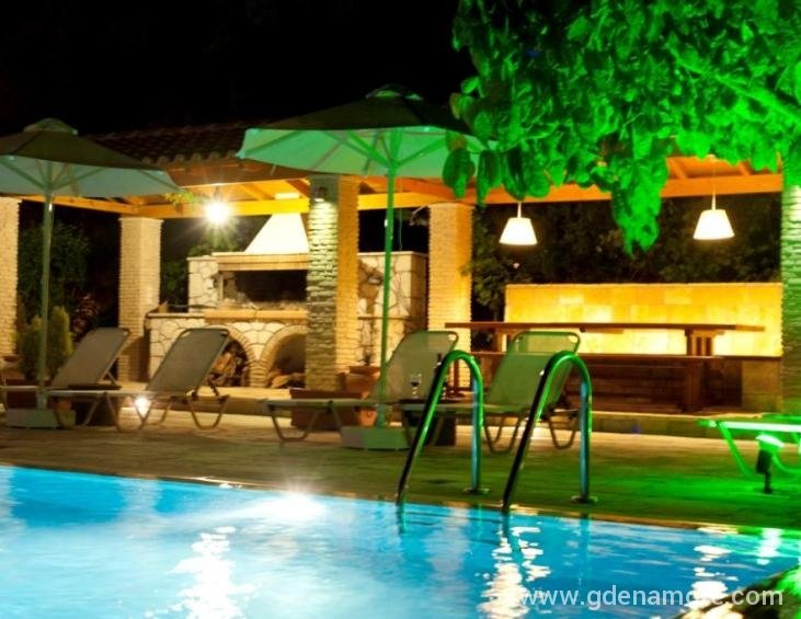 The bbq at night