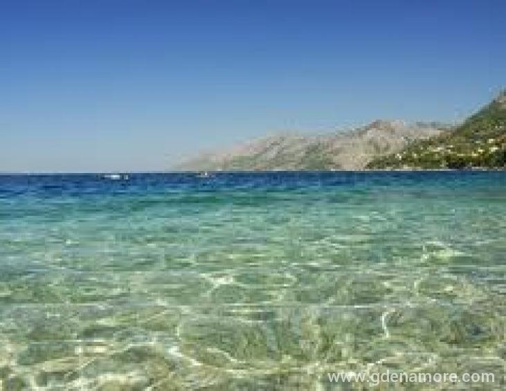 Plaža ispod kuće