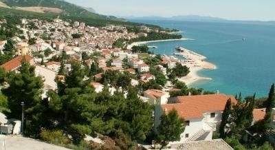 Apartments Herceg Baska water, private accommodation in city Baška Voda, Croatia