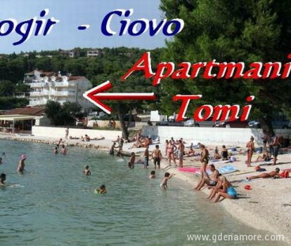 Trogir (otok Čiovo) Apartmaji in sobe ob morju in plaži, zasebne nastanitve v mestu Trogir, Hrvaška