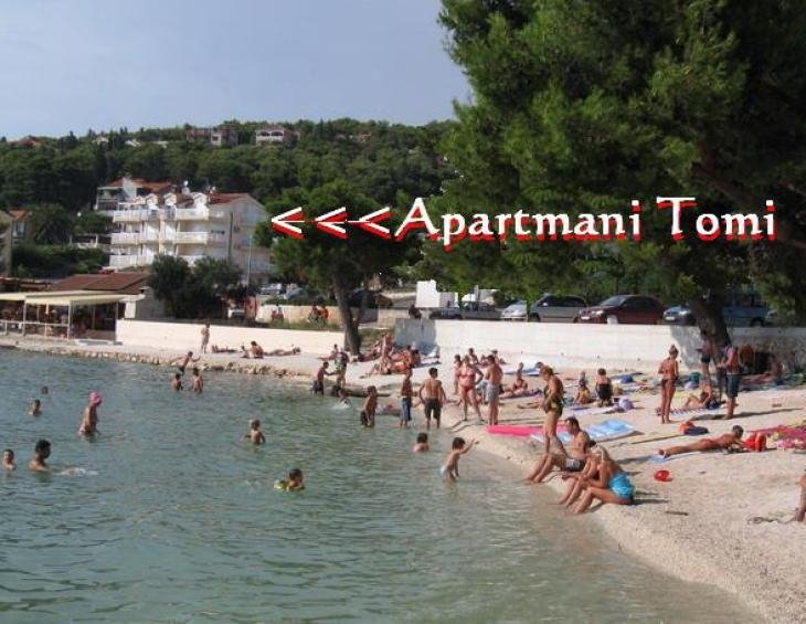 Čiovo Trogir  Dalmacija Apartmani Tomi Plaža