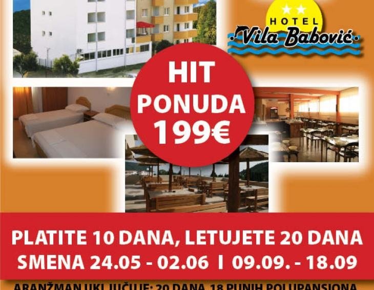 hotel vila babovic