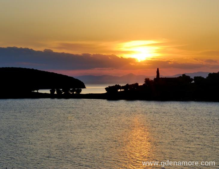 sunset at Marianthi Apartments