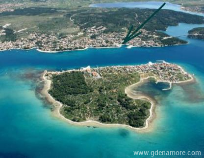 Keka, privat innkvartering i sted Brodarica, Kroatia - pozicija