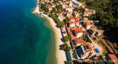 Apartmani Lina, privatni sme&scaron;taj u mestu Gradac, Hrvatska